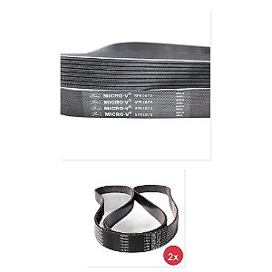 Kit Correia Alternador Isce 320 330 390 420 e Outros