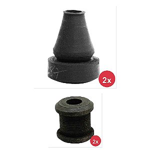 Kit Bucha Amortecedor Dianteiro Traseiro None F250 F1000 4000 e Outros