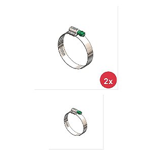 Kit Abraçadeira Universal 51X64 13X19 None 7483 7507 e Outros
