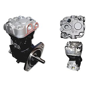 COMPRESSOR AR CUMMINS ISB 4/6CIL 8150E/13170E/17250E SIST REGULADO C/ ROSCA