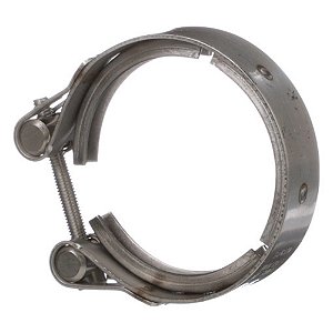 ABRAÇADEIRA COLETOR ESCAPE IVECO MOTOR NEF6 EURO 3 EUROCARGO TECTOR ONIBUS