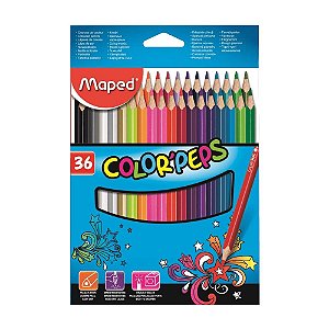 LAPIS DE COR 36 CORES MAPED