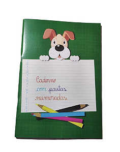 CADERNO BROCRURAO CARTONADO 123 - 60FL