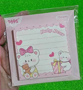 BLOCO ADESIVO DESENHADO 75FLS