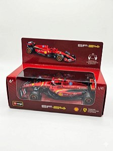 MINIATURA F1 FERRARI SF - 24 SHELL BURAGO 1/41 VIA BLUETOOTH