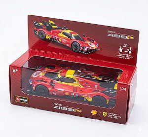 MINIATURA F1 FERRARI 499P SHELL BURAGO 1/41 VIA BLUETOOTH