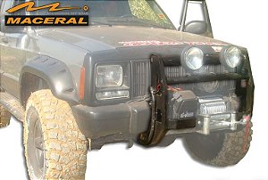 Protetor De Grade Frontal Com Mesa De Guincho Cherokee E Cherokee Sport