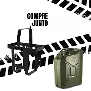 Suporte para Galão 20L + Galão Para Combustível 20L