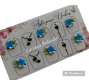 Adesivos artesanais com joinhas