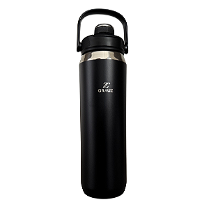 GARRAFA TÉRMICA GRAUZ PRETA 750 ML