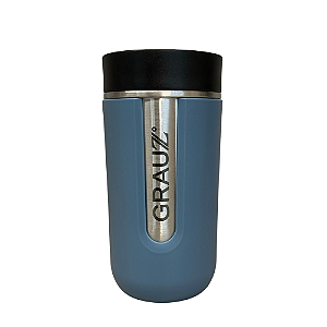 COPO AZUL 350 ML COM TAMPA CLICK