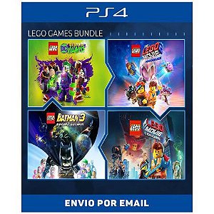 Conjunto de Jogos LEGO - Ps4