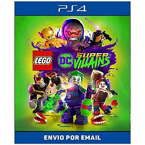 LEGO DC Super Vilões - Ps4 Digital