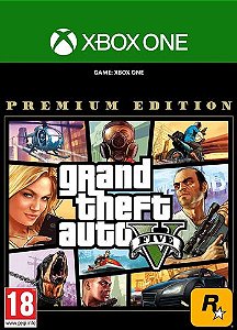 Jogo Grand Theft Auto V: Edição Premium - Xbox 25 Dígitos