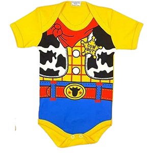 Body Mesversário Temático Xerife