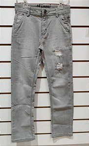 Calça jeans maculina infantil com strech
