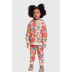 Conjunto em Molecotton Linho Infantil Menina