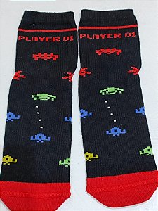 Meia player - cano curto