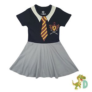Vestido Hermione fantasia Harry Potter