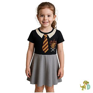 Vestido Hermione fantasia Harry Potter