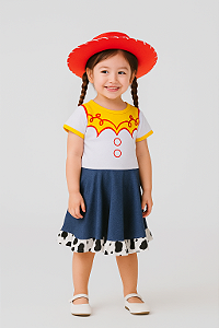 Vestido Fantasia Vaqueira Jessie
