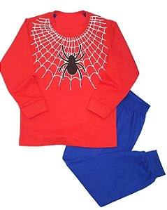 Pijama Homem Aranha - Brilha no Escuro
