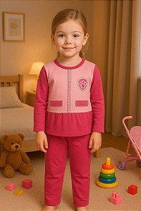 Pijama Infantil Skye Manga Longa