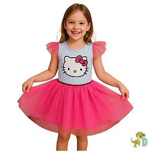 Vestido Infantil Hello Kitty