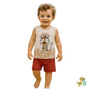 Conjunto Infantil Tigre