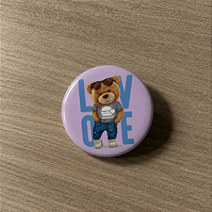 Botton "Love - urso"