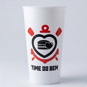 Copo "Time do bem" branco