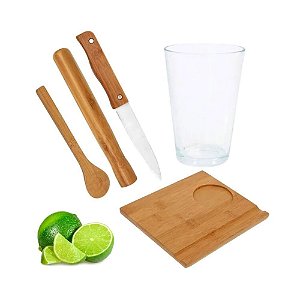Kit para Caipirinha 5 Peças