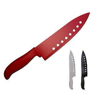 Faca do Chef Inox Linha Colorida 8"