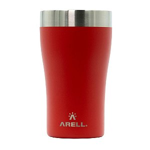 Copo Térmico Arell Inox 500ml - Cor Red Rose