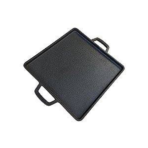 Chapa de Ferro Fundido 22x22cm