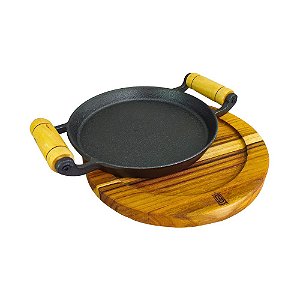 Conjunto Chapa Redonda com Tábua