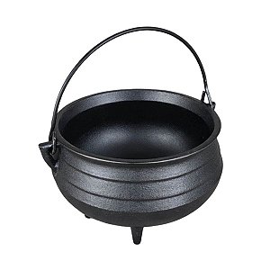Caldeirão Panela Tripé 600ml De Ferro Fundido