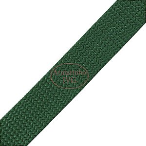 10m Fita Cadarço CA 25mm 2,5cm Verde Bandeira Mala Mochila Costura