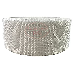 10m Fita CA 40mm 4cm Branca Cadarço Alça Bolsas Mochilas Costura