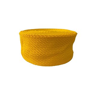 10m Fita Cbr 50mm Amarelo Ouro Cadarço Alça Bolsas Mochilas