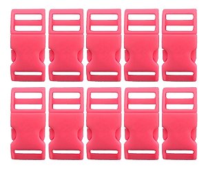 20un Fecho 15mm Rosa Bebê Plástico Costura Bolsas Mochilas