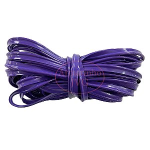 20m Vivo Roxo Costura Acabamento PVC Bolsas Mochilas Malas
