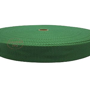 50m Fita CA 30mm 3cm Verde Bandeira Alça Bolsas Mochilas Costura Cadarço
