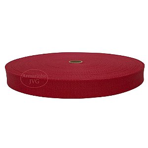 50m Fita CA 30mm 3cm Vermelha Alça Bolsas Mochilas Malas Costura Cadarço