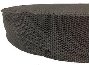 50m Fita Ca 50mm 5cm Preta Cadarço Alça Bolsas Mochilas Costura