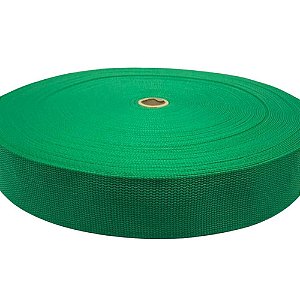 50m Fita Ca 50mm 5cm Verde Bandeira Cadarço Costura Mala Mochila