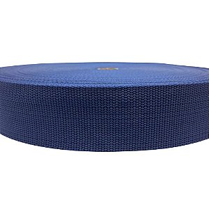 50m Fita Ca 50mm 5cm Azul Marinho Cadarço Costura Bolsas Mochila