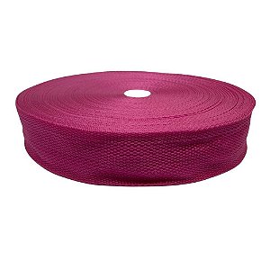50m Fita Cbr 50mm Pink Cadarço Alça Costura Bolsas Mochilas