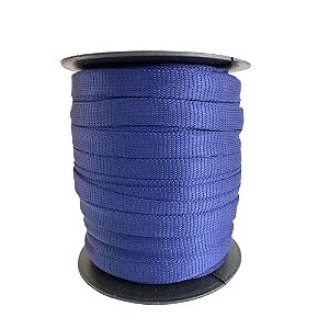 50m CCA 10mm Azul Marinho Fita Costura Bolsa Mochilas Crachá
