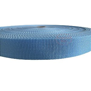50m Fita CA 30mm 3cm Azul Bebê Cadarço Alça Bolsas Mochilas